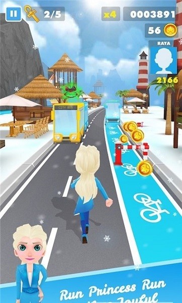 冰公主地铁跑酷手游(Subway Princess Rush) V1.0.2 安卓版