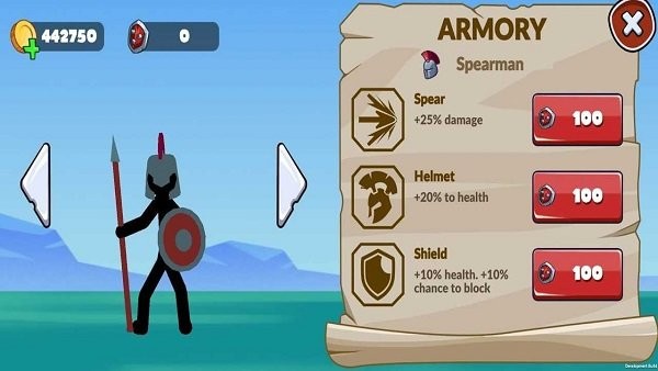 火柴人战争帝国战争手机版(Stickman Battle Empires War) V1.0 安卓版