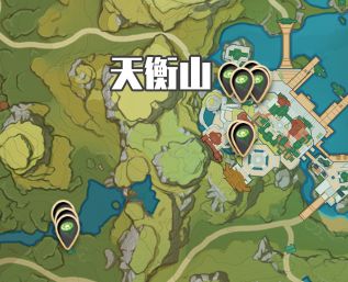 《原神》2022莲蓬地图采集点分享