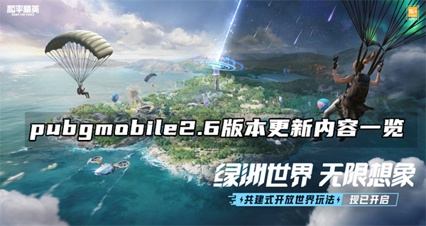 pubgmobile2.6版本更新了什么图片1