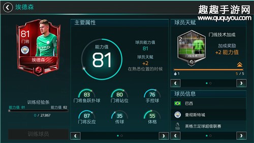 FIFA足球世界门将天赋怎么选图4