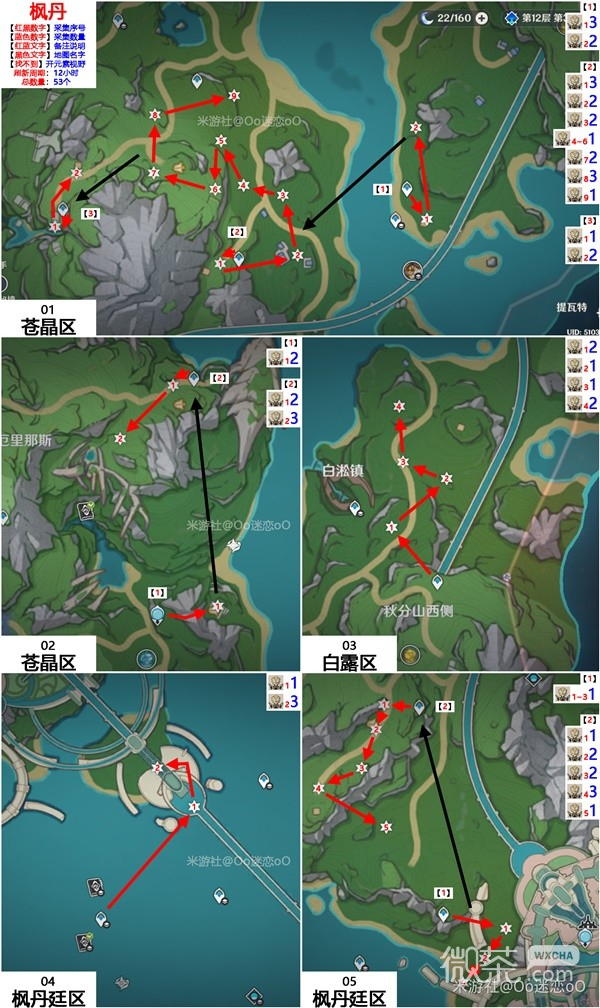 原神发条机关收集线路推荐攻略图1