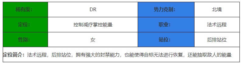 决胜之心赋灵夜影怎么样 赋灵夜影角色介绍图1