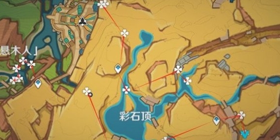 原神青蜜莓怎么采集 青蜜莓采集路线图一览图3